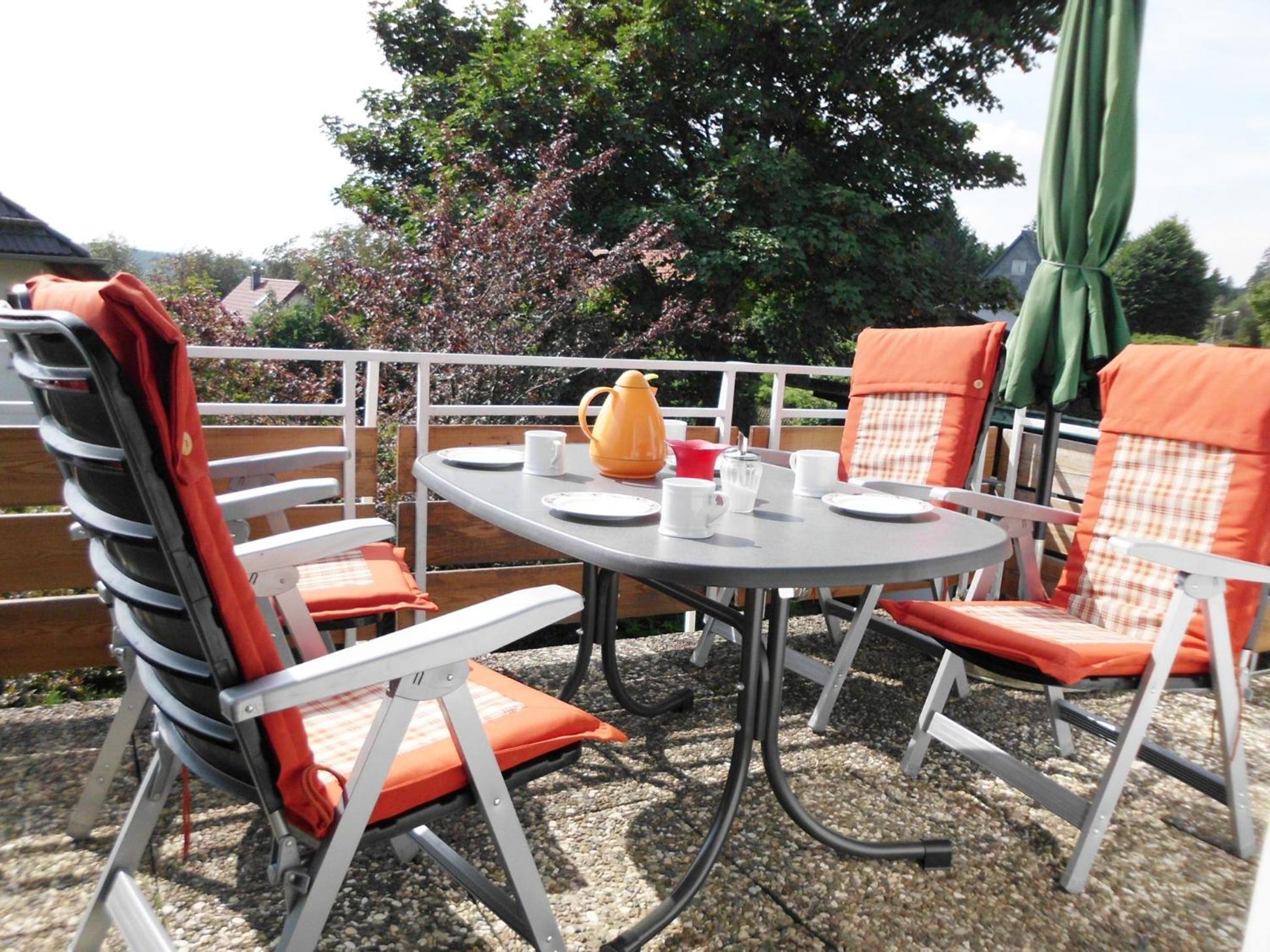 Premium-Ferienwohnungen Bergblick Im Haus Hopfe Goslar Esterno foto