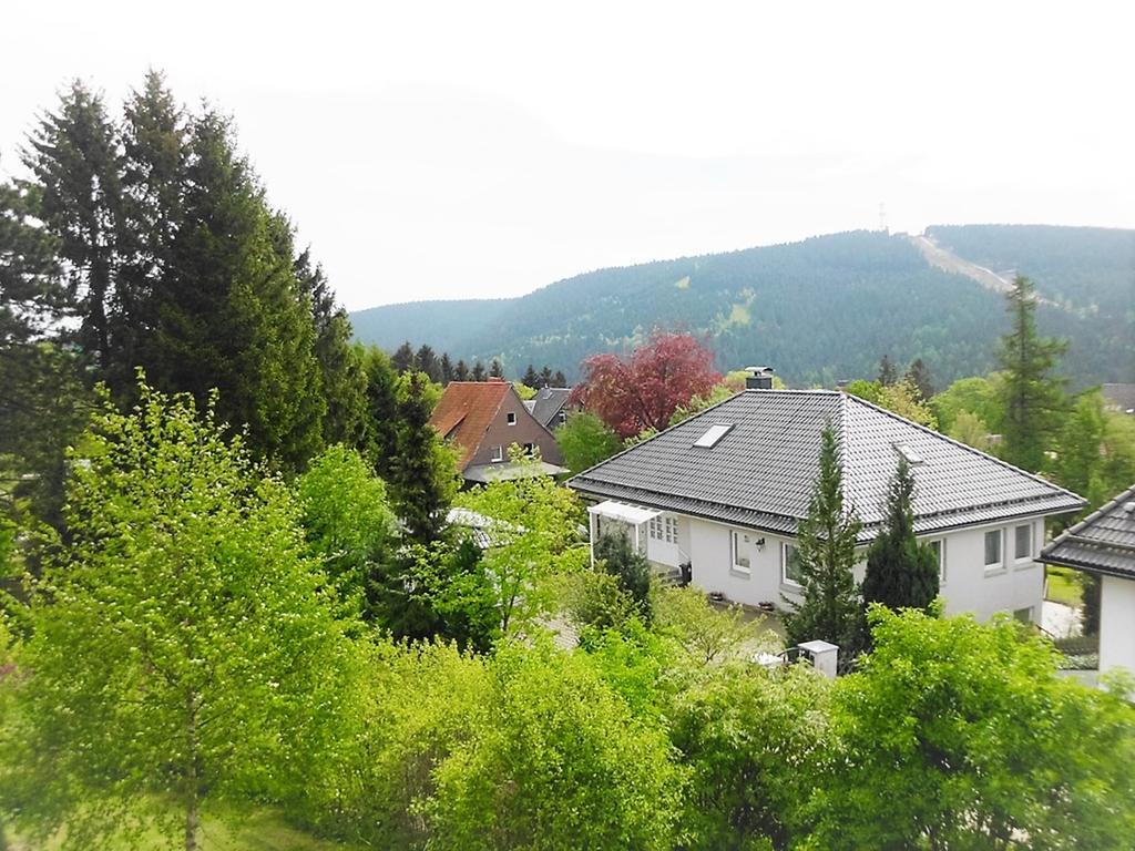 Premium-Ferienwohnungen Bergblick Im Haus Hopfe Goslar Esterno foto