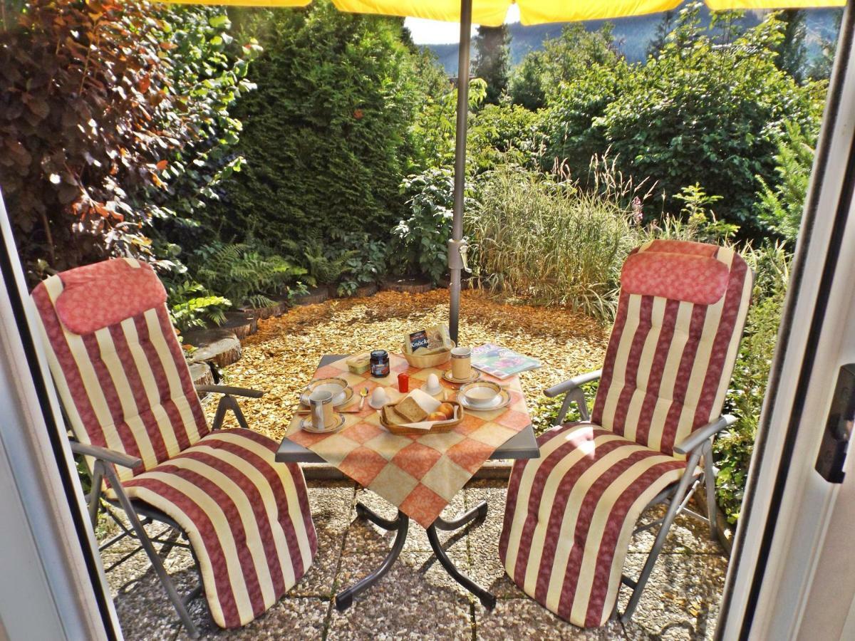 Premium-Ferienwohnungen Bergblick Im Haus Hopfe Goslar Esterno foto